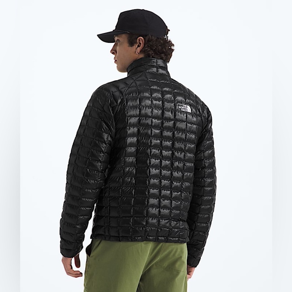 NORTH FACE 🌄 Men's Black Thermoball Puffer Jacket 🖤 (Size Medium) - Picture 12 of 17